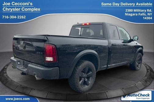 Diamond Black Crystal Pearlcoat 2020 RAM 1500 Classic Warlock Quad Cab 4x4 6'4' Box