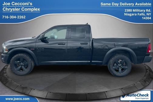 Diamond Black Crystal Pearlcoat 2020 RAM 1500 Classic Warlock Quad Cab 4x4 6'4' Box