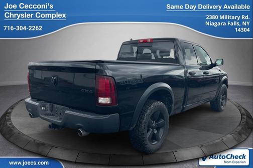 Diamond Black Crystal Pearlcoat 2020 RAM 1500 Classic Warlock Quad Cab 4x4 6'4' Box