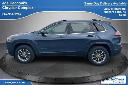 Blue Shade Pearlcoat 2019 Jeep Cherokee Latitude Plus