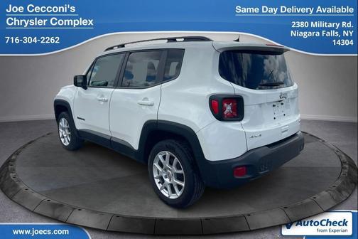 Alpine White Clearcoat 2022 Jeep Renegade Latitude