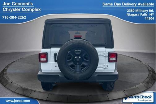 Bright White Clearcoat 2023 Jeep Wrangler Sport