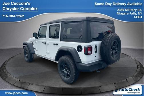 Bright White Clearcoat 2023 Jeep Wrangler Sport