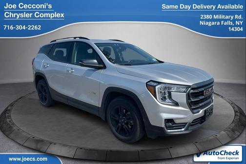 Quicksilver Metallic 2022 GMC Terrain AWD AT4