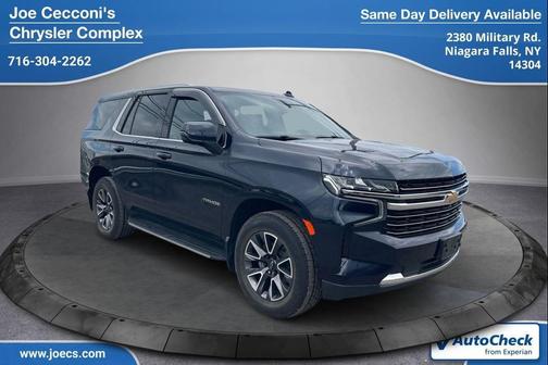 Midnight Blue Metallic 2021 Chevrolet Tahoe LT