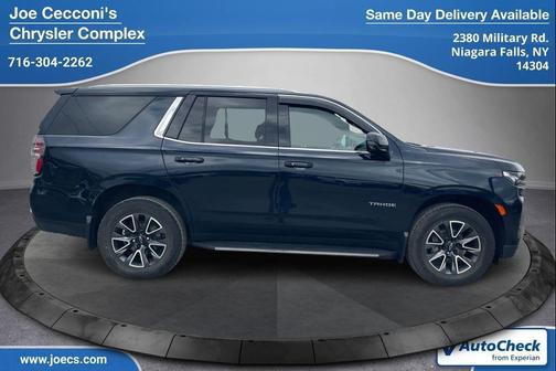 Midnight Blue Metallic 2021 Chevrolet Tahoe LT