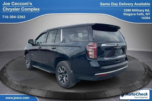 Midnight Blue Metallic 2021 Chevrolet Tahoe LT