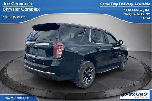 Midnight Blue Metallic 2021 Chevrolet Tahoe LT