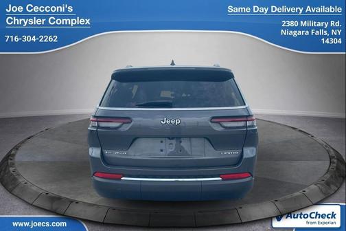 Baltic Gray Metallic Clearcoat 2022 Jeep Grand Cherokee L Limited