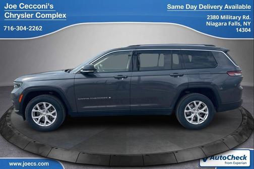 Baltic Gray Metallic Clearcoat 2022 Jeep Grand Cherokee L Limited