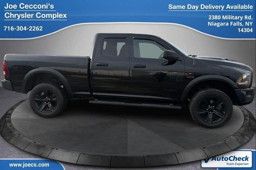 Diamond Black Crystal Pearlcoat 2021 RAM 1500 Classic Warlock Quad Cab 4x4 6'4' Box