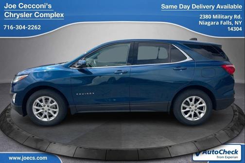 Pacific Blue Metallic 2020 Chevrolet Equinox 1LT