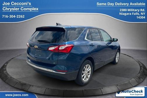 Pacific Blue Metallic 2020 Chevrolet Equinox 1LT