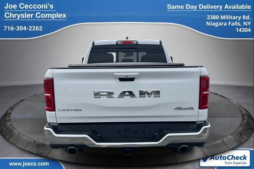 Bright White Clearcoat 2025 RAM 1500 Limited
