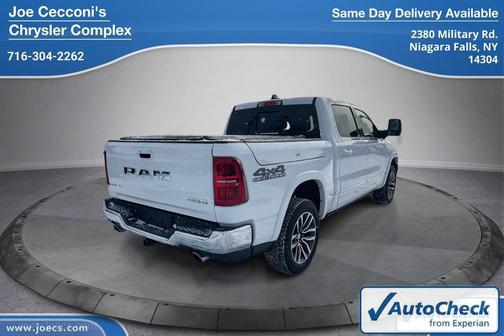 Bright White Clearcoat 2025 RAM 1500 Limited
