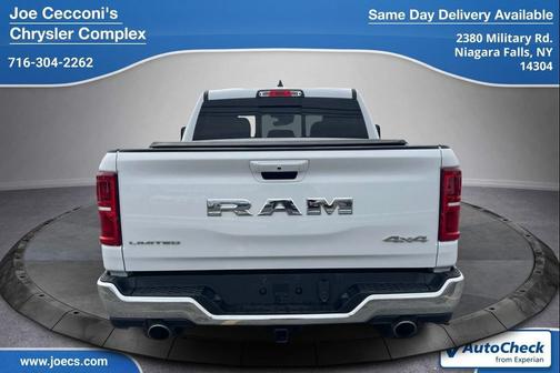 Bright White Clearcoat 2025 RAM 1500 Limited