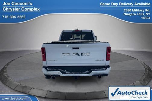 Bright White Clearcoat 2025 RAM 1500 Limited