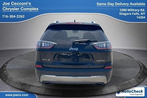 Diamond Black Crystal Pearlcoat 2021 Jeep Cherokee Limited