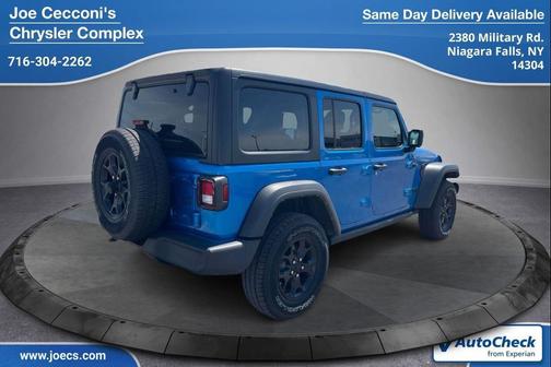 Hydro Blue Pearlcoat 2021 Jeep Wrangler Willys