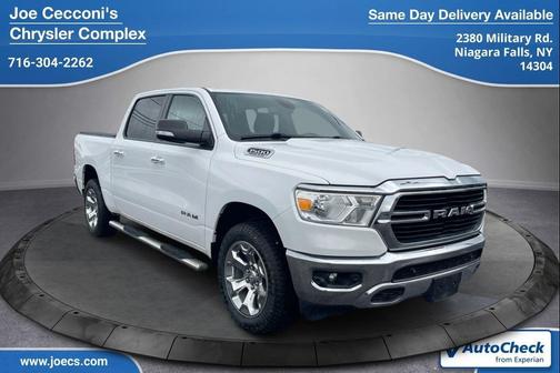 Bright White Clearcoat 2019 RAM 1500 Big Horn