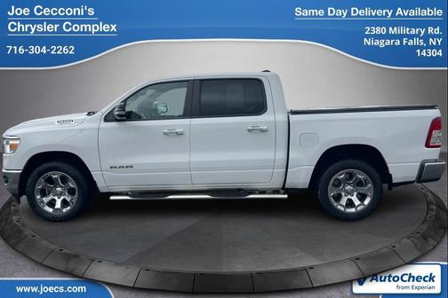 Bright White Clearcoat 2019 RAM 1500 Big Horn