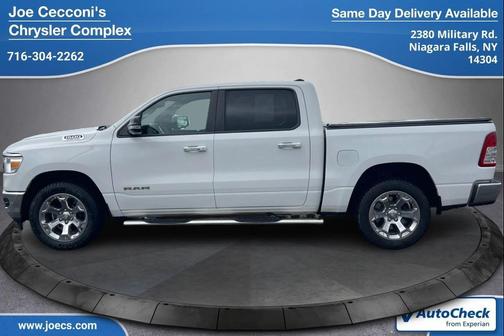 Bright White Clearcoat 2019 RAM 1500 Big Horn