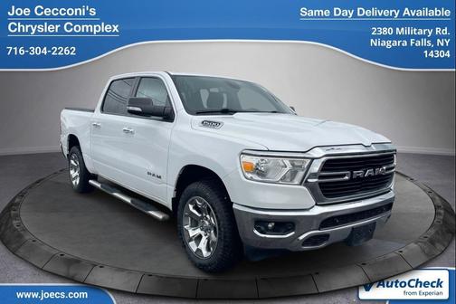Bright White Clearcoat 2019 RAM 1500 Big Horn
