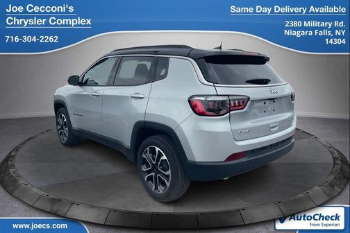 Silver Zynith Metallic Clearcoat 2024 Jeep Compass Limited