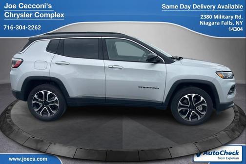 Silver Zynith Metallic Clearcoat 2024 Jeep Compass Limited