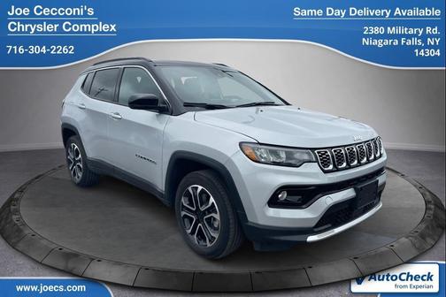 Silver Zynith Metallic Clearcoat 2024 Jeep Compass Limited