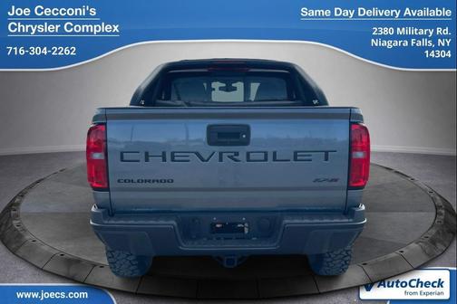 Satin Steel Metallic 2022 Chevrolet Colorado ZR2