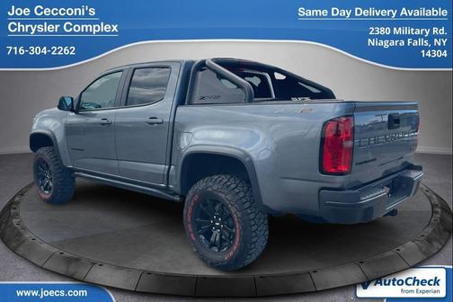 Satin Steel Metallic 2022 Chevrolet Colorado ZR2