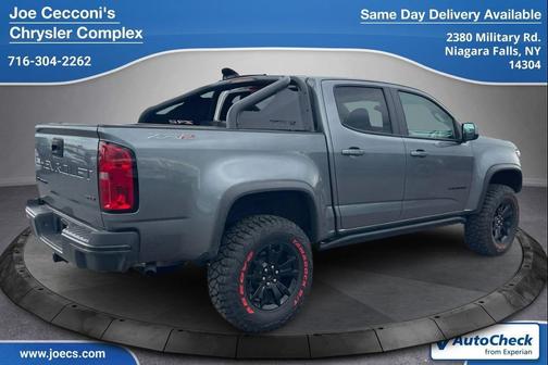 Satin Steel Metallic 2022 Chevrolet Colorado ZR2