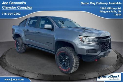 Satin Steel Metallic 2022 Chevrolet Colorado ZR2 Truck