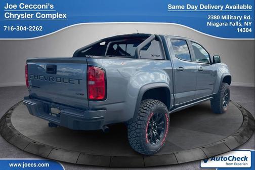 Satin Steel Metallic 2022 Chevrolet Colorado ZR2