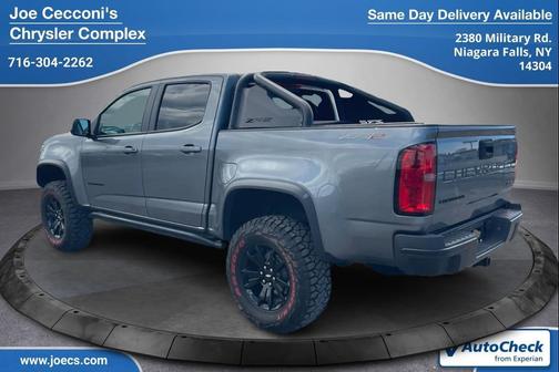 Satin Steel Metallic 2022 Chevrolet Colorado ZR2