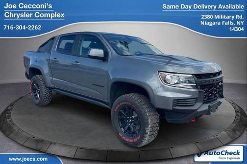 Satin Steel Metallic 2022 Chevrolet Colorado ZR2