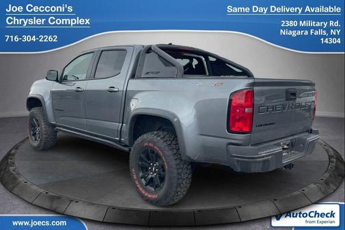 Satin Steel Metallic 2022 Chevrolet Colorado ZR2