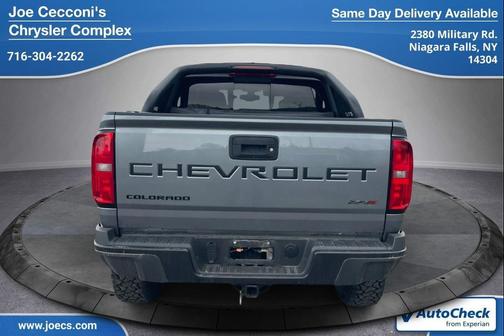 Satin Steel Metallic 2022 Chevrolet Colorado ZR2
