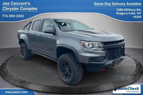 Satin Steel Metallic 2022 Chevrolet Colorado ZR2
