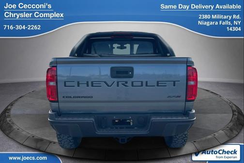Satin Steel Metallic 2022 Chevrolet Colorado ZR2