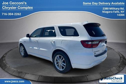 White Knuckle Clearcoat 2022 Dodge Durango R/T AWD