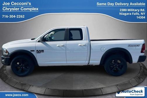 Bright White Clearcoat 2019 RAM 1500 Classic Warlock Quad Cab 4x4 6'4' Box