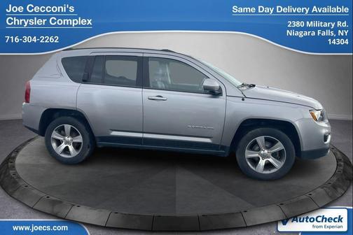 Billet Silver Metallic Clearcoat 2016 Jeep Compass High Altitude