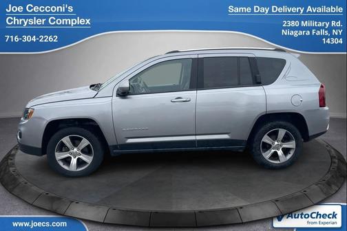 Billet Silver Metallic Clearcoat 2016 Jeep Compass High Altitude