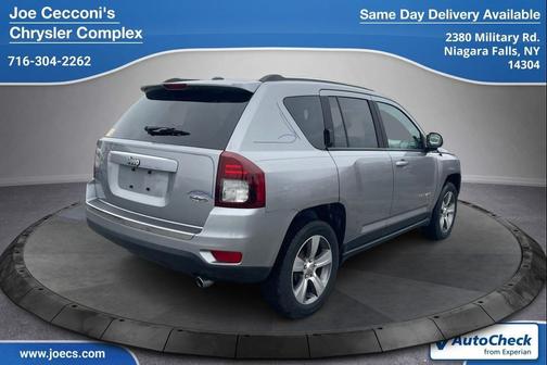 Billet Silver Metallic Clearcoat 2016 Jeep Compass High Altitude