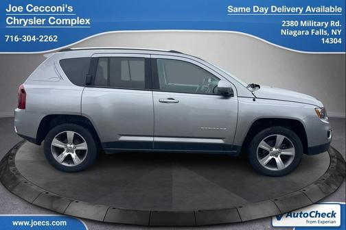 Billet Silver Metallic Clearcoat 2016 Jeep Compass High Altitude