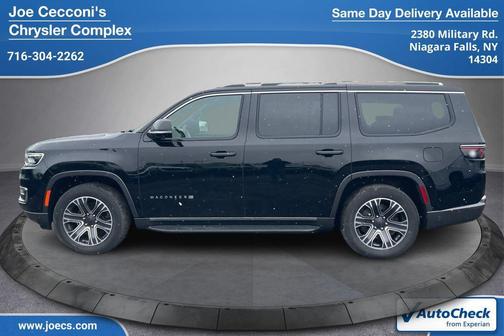 Diamond Black Crystal Pearlcoat 2022 Jeep Wagoneer Series III 4x4