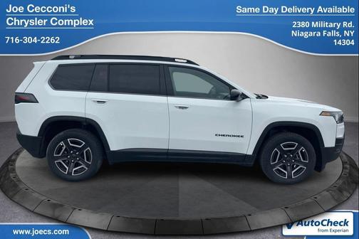 Bright White Clearcoat 2026 Jeep Cherokee Limited