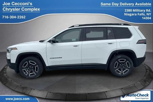 Bright White Clearcoat 2026 Jeep Cherokee Limited